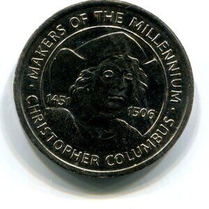 2000 USA Christopher Columbus Medal (b684-17)